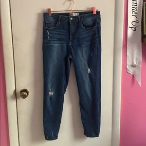 Tillys stretchy ripped jeans